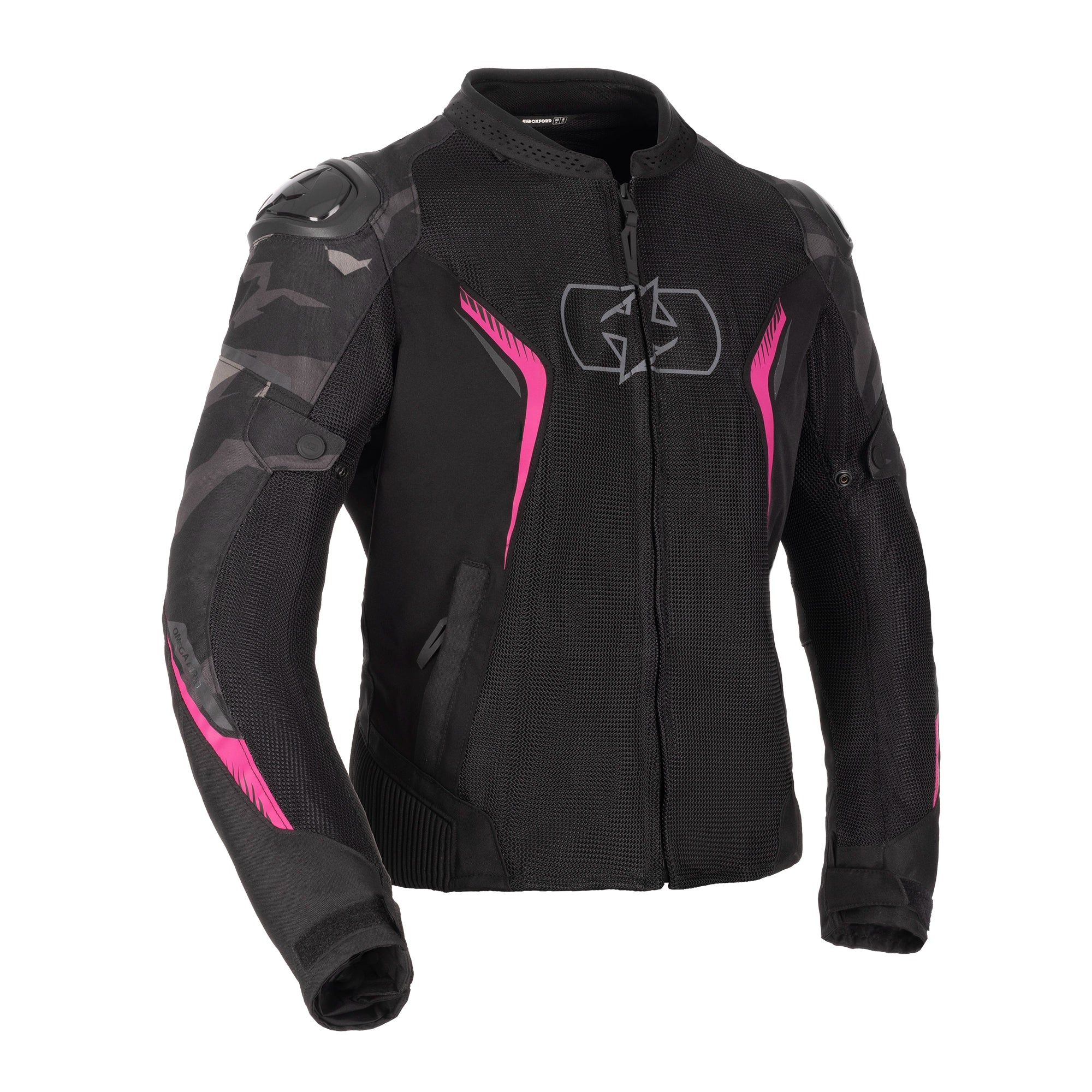 Oxford Omega 1.0 Air women’s Motorcycle Adventure Jackets Camo Pink