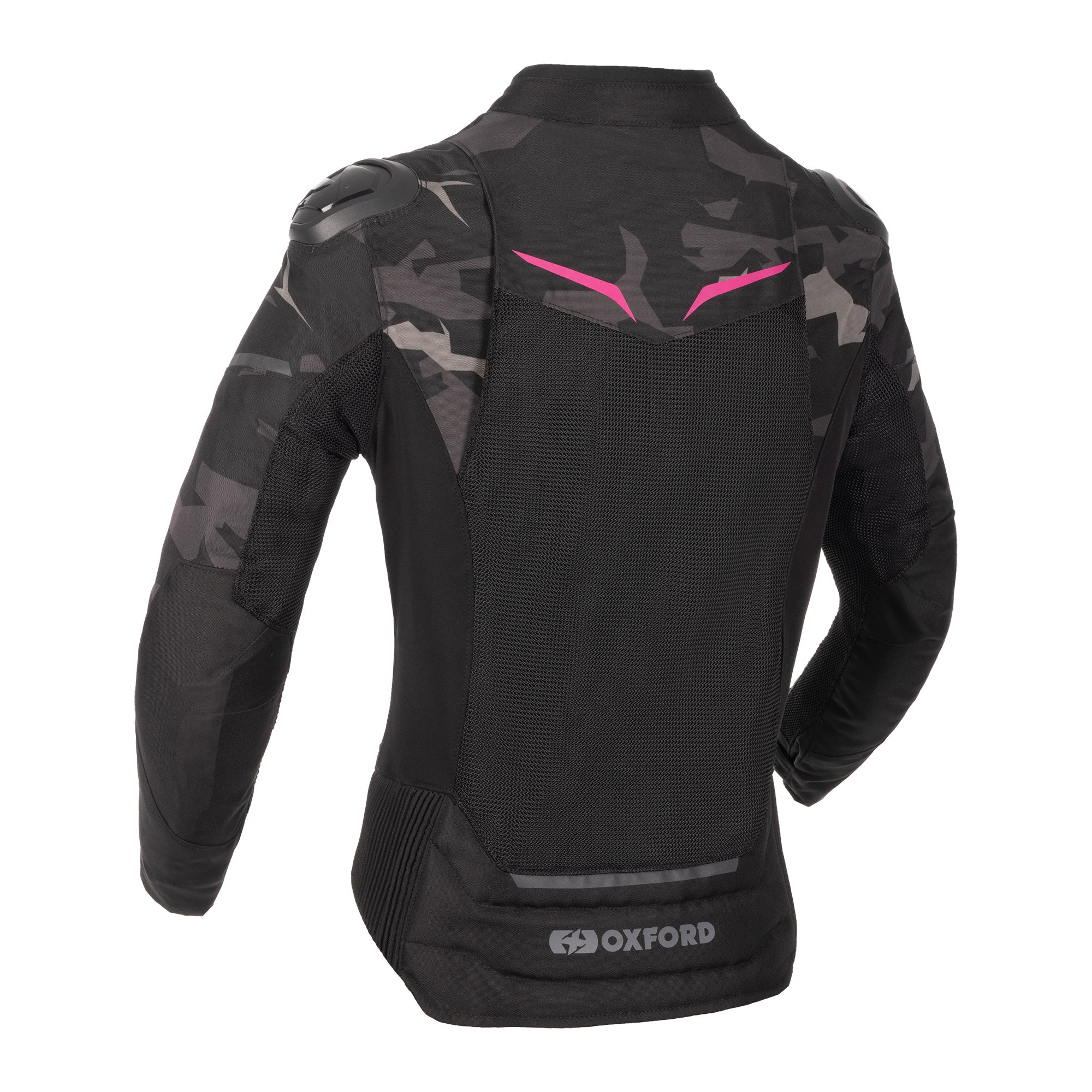 Oxford Omega 1.0 Air women’s Motorcycle Adventure Jackets Camo Pink