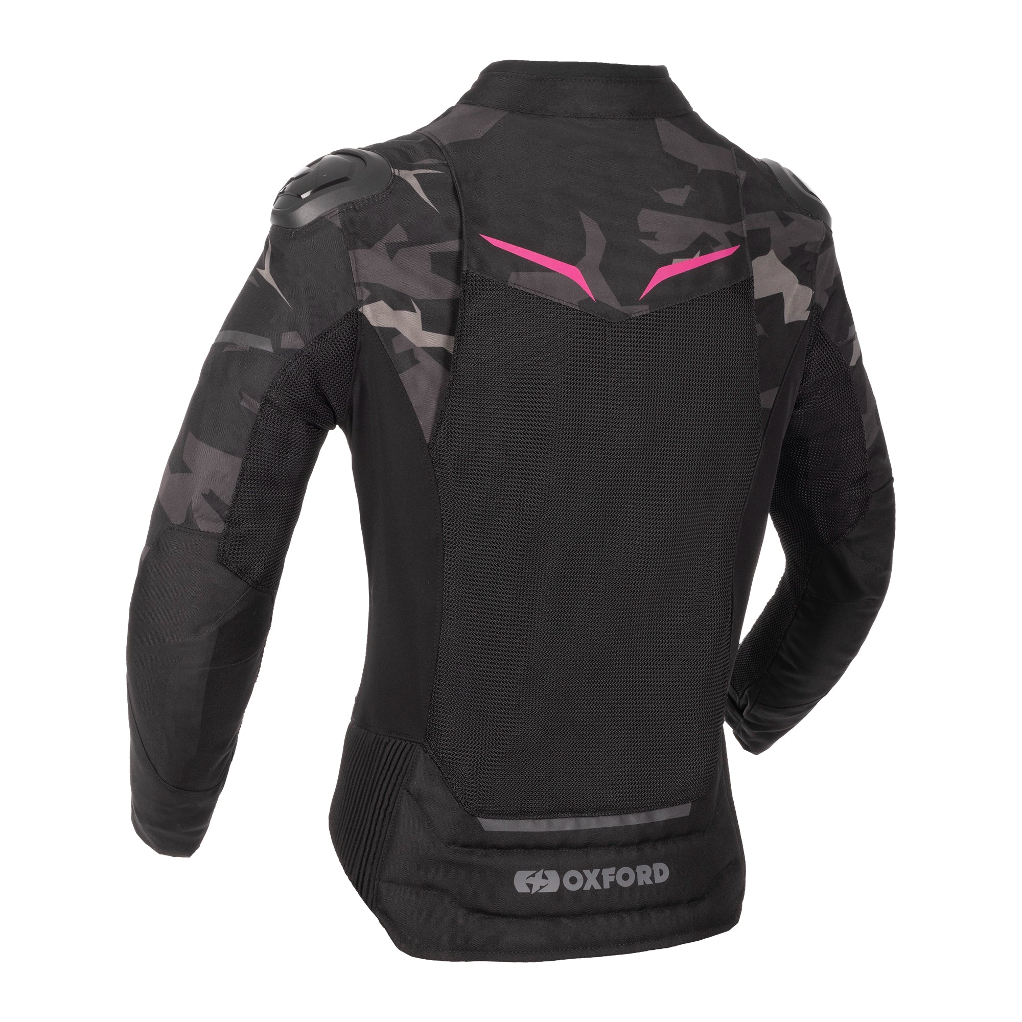 Oxford Omega 1.0 Air women’s Motorcycle Adventure Jackets Camo Pink