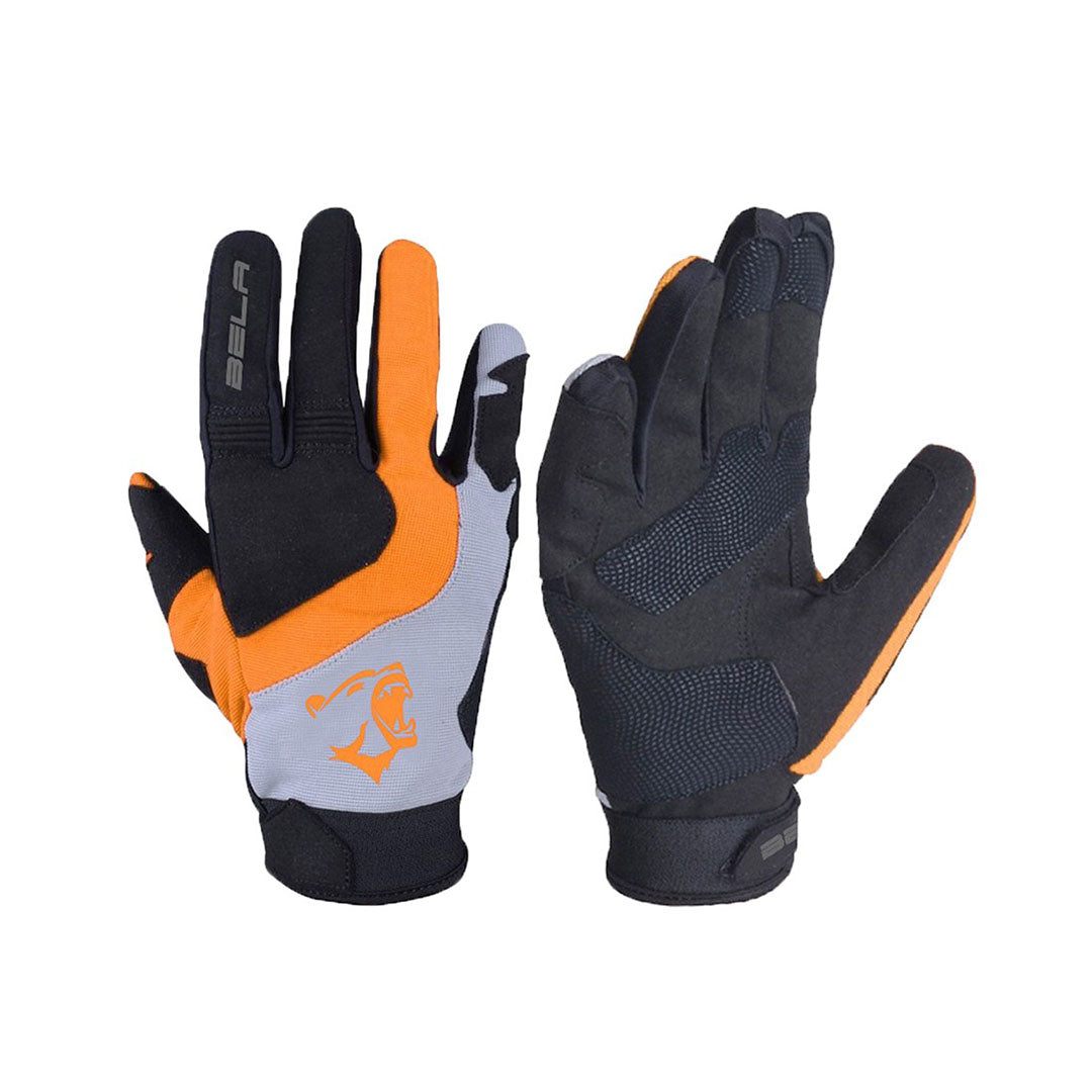 BELA Adventure - Gloves - Black Orange MaximomotoUK