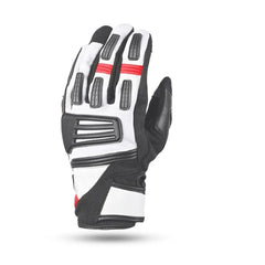 bela arizon lady gloves black, white and red back side view