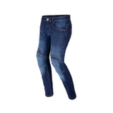 bela boston denim jean blue front side view