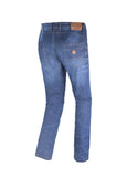 bela kevin denim jean dark blue back side view