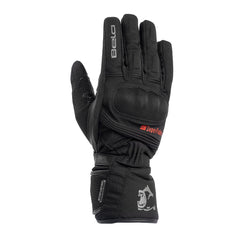 bela storm black gloves back side view