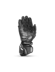 bela venom rs racing lady black and gray gloves front side view