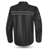 Bela Stark - Leather Jacket - Black Gray MaximomotoUK