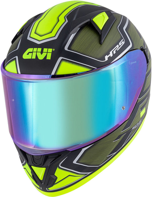 GIVI H506 - Deep Matt Military Green Yellow MaximomotoUK