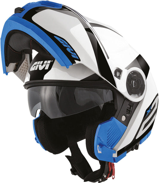 GIVI HX21 - Spirit White Black Blue MaximomotoUK