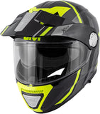 GIVI HX33 - Matt Black Yellow Flouro MaximomotoUK