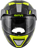 GIVI HX33 - Matt Black Yellow Flouro MaximomotoUK