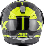 GIVI HX33 - Matt Black Yellow Flouro MaximomotoUK