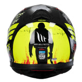 MT Thunder 3 Sniper Gloss Black/Fluo Yellow MaximomotoUK