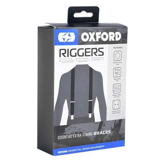 Oxford Riggers Black MaximomotoUK