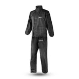 R-TECH Camou 2 PC Rain Suit - Black MaximomotoUK