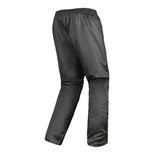 R-TECH Camou Waterproof Rain Tracker Trouser - Black MaximomotoUK