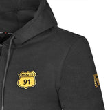 R-TECH Route 91 - Hoodie - Black MaximomotoUK