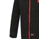 R-TECH Route 91 - Hoodie - Black/Red MaximomotoUK