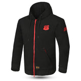 R-TECH Route 91 - Hoodie - Black/Red MaximomotoUK