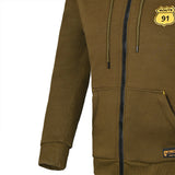 R-TECH Route 91 - Hoodie - Olive Green MaximomotoUK