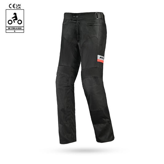 r-tech spiral touring pant black front side view